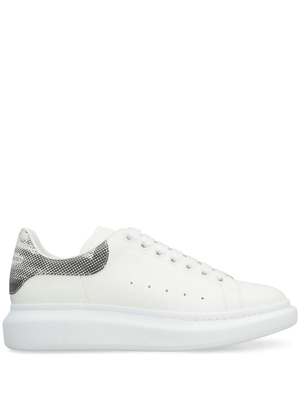 Alexander McQueen logo-print lace-up sneakers | White | Image 1
