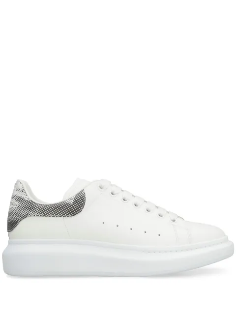 Alexander McQueen sneakers med logotryk og snøre