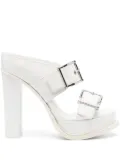 Alexander McQueen Leath S sandals - White