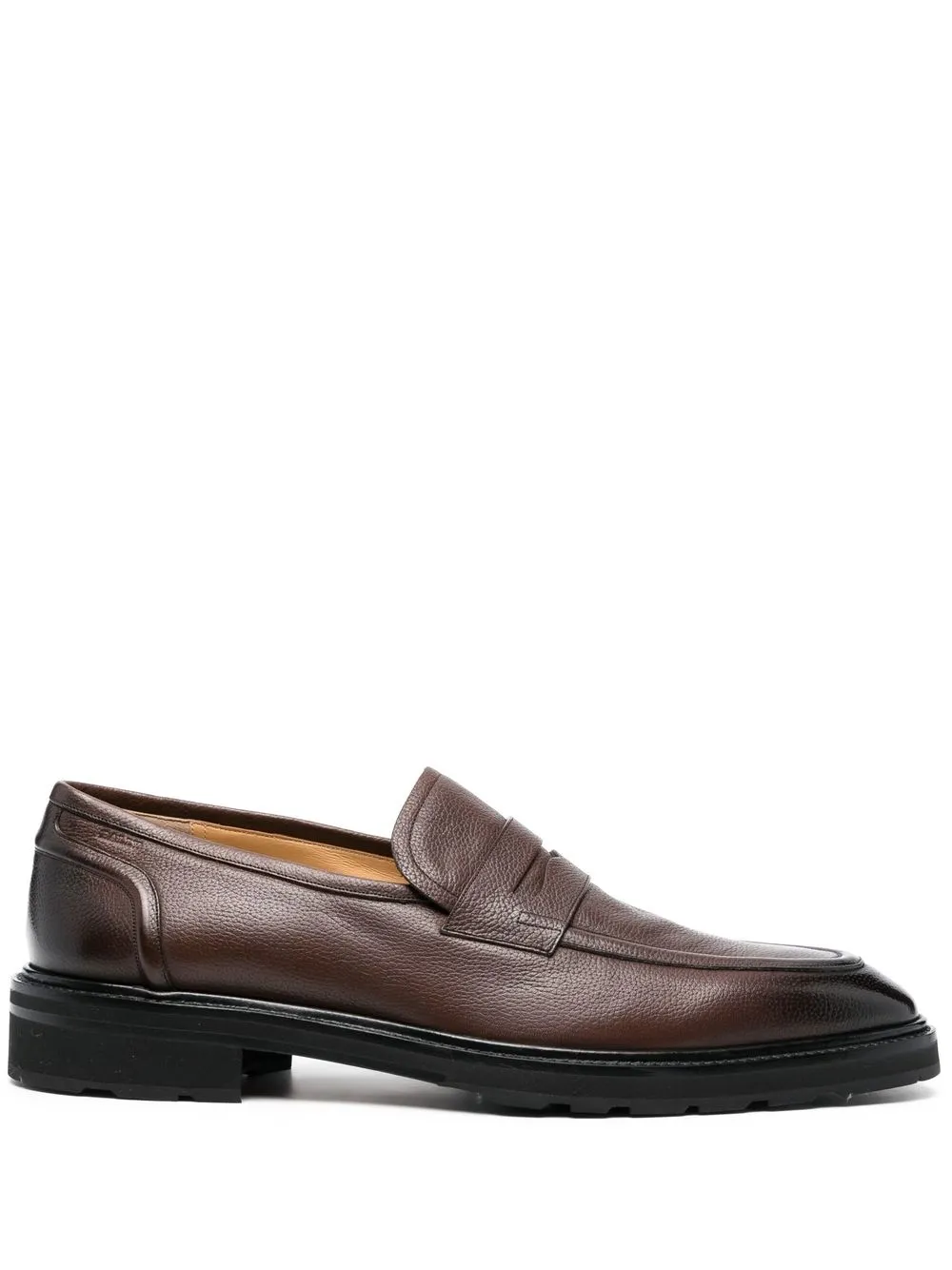 

Bally Migaris penny-slot leather loafers - Brown