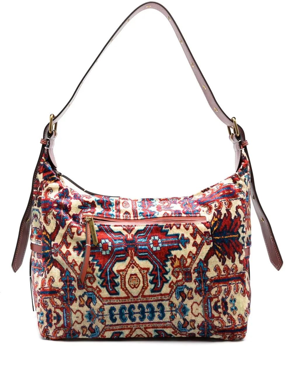 

Isabel Marant bolsa de hombro Naimey con estampado floral - Rojo