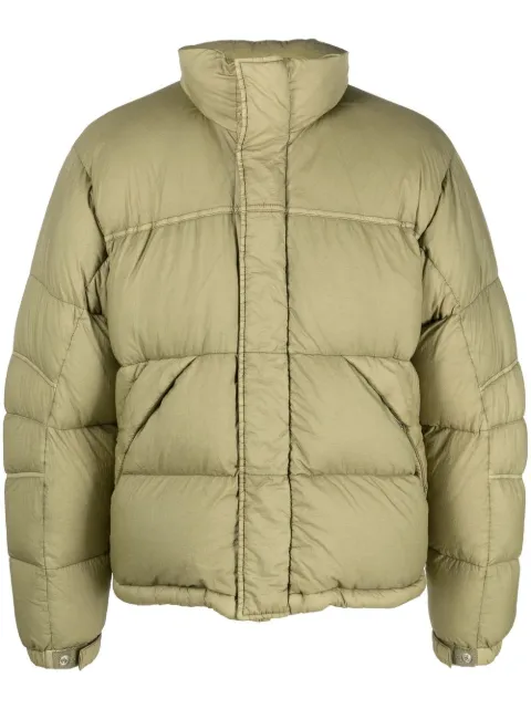 Ten C feather-down padded puffer jacket