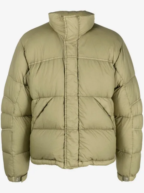 Ten C feather-down padded puffer jacket