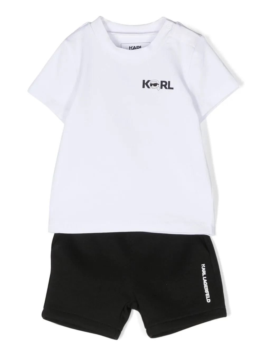 

Karl Lagerfeld Kids set de dos piezas Ikonik - Negro