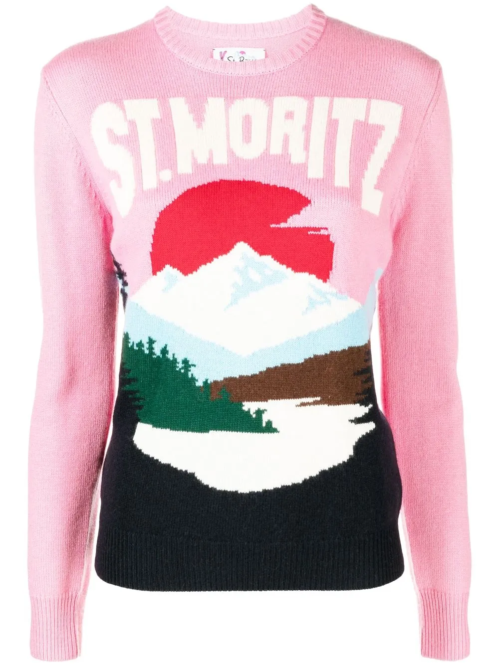 

MC2 Saint Barth St. Moritz Alpes knit jumper - Pink