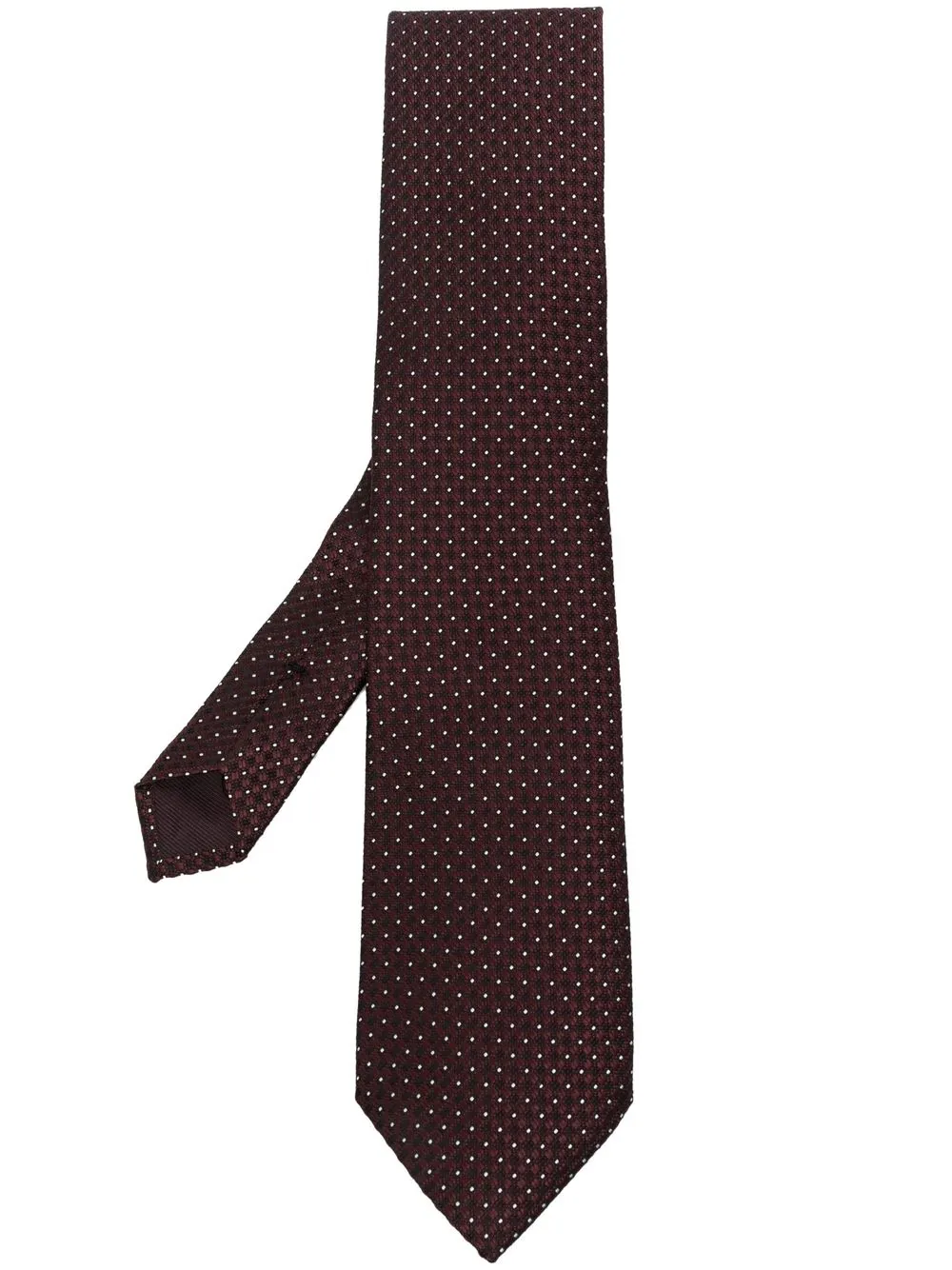 

TOM FORD silk jacquard tie - Red