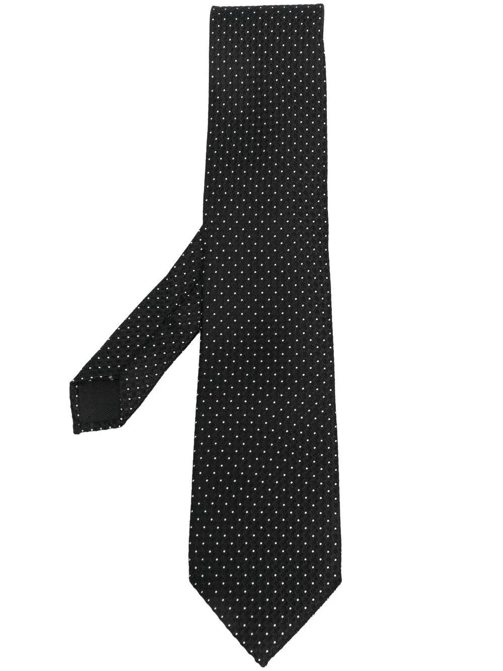

TOM FORD silk jacquard tie - Black