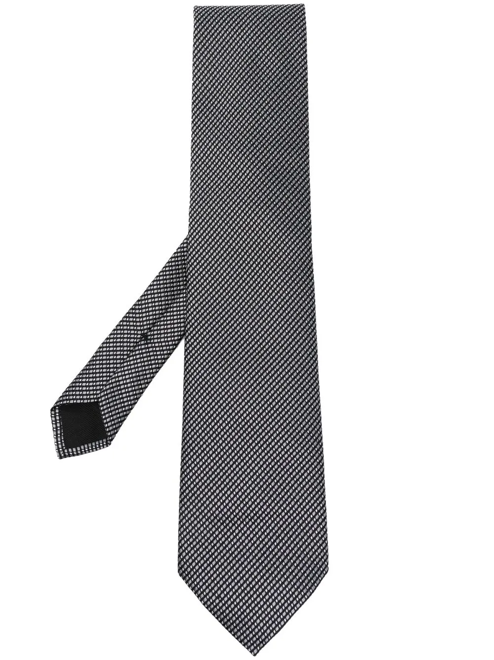 

TOM FORD silk jacquard tie - Grey