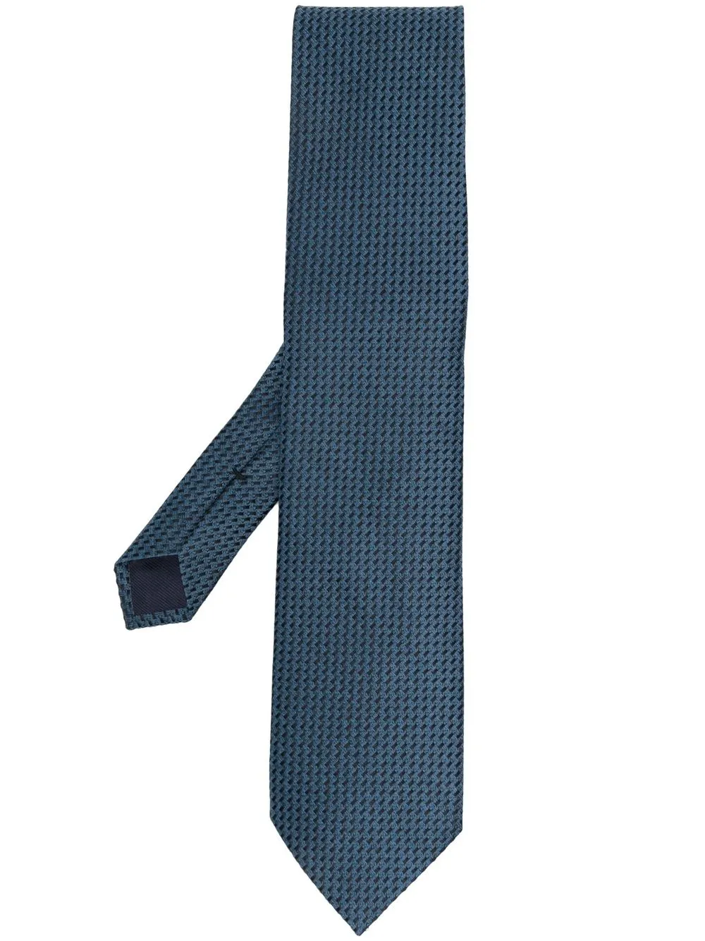 

TOM FORD tonal jacquard tie - Blue