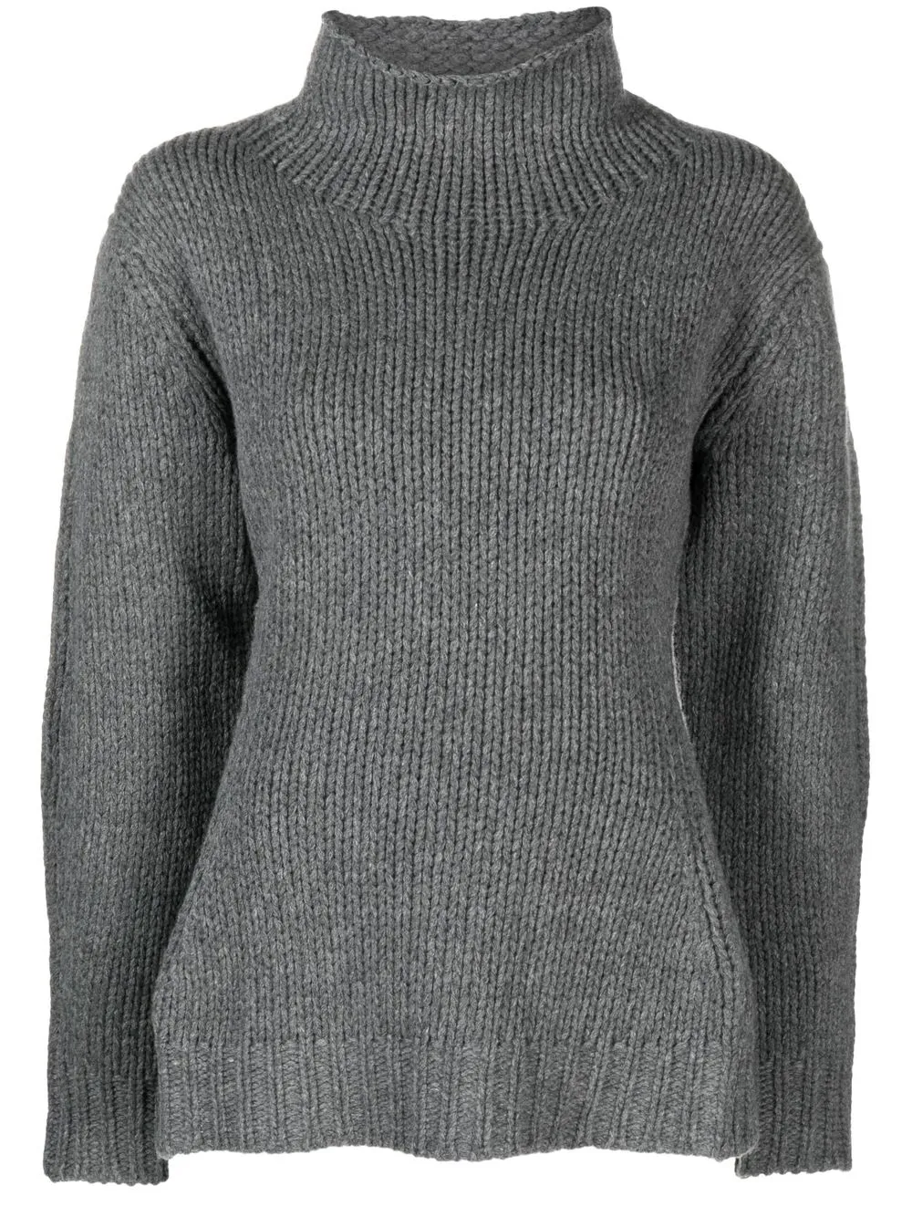 

Jil Sander open back high-neck jumper - Grey