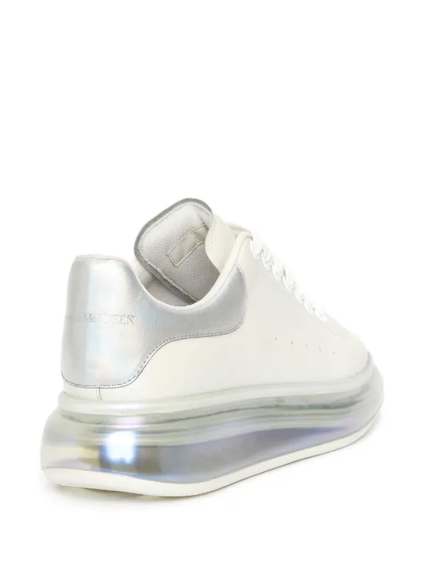 Alexander McQueen Oversized lace-up Sneakers | White | FARFETCH