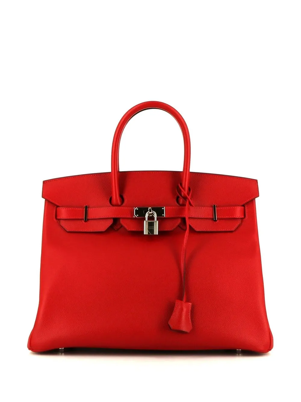 

Hermès bolsa Birkin 35 2017 pre-owned - Rojo