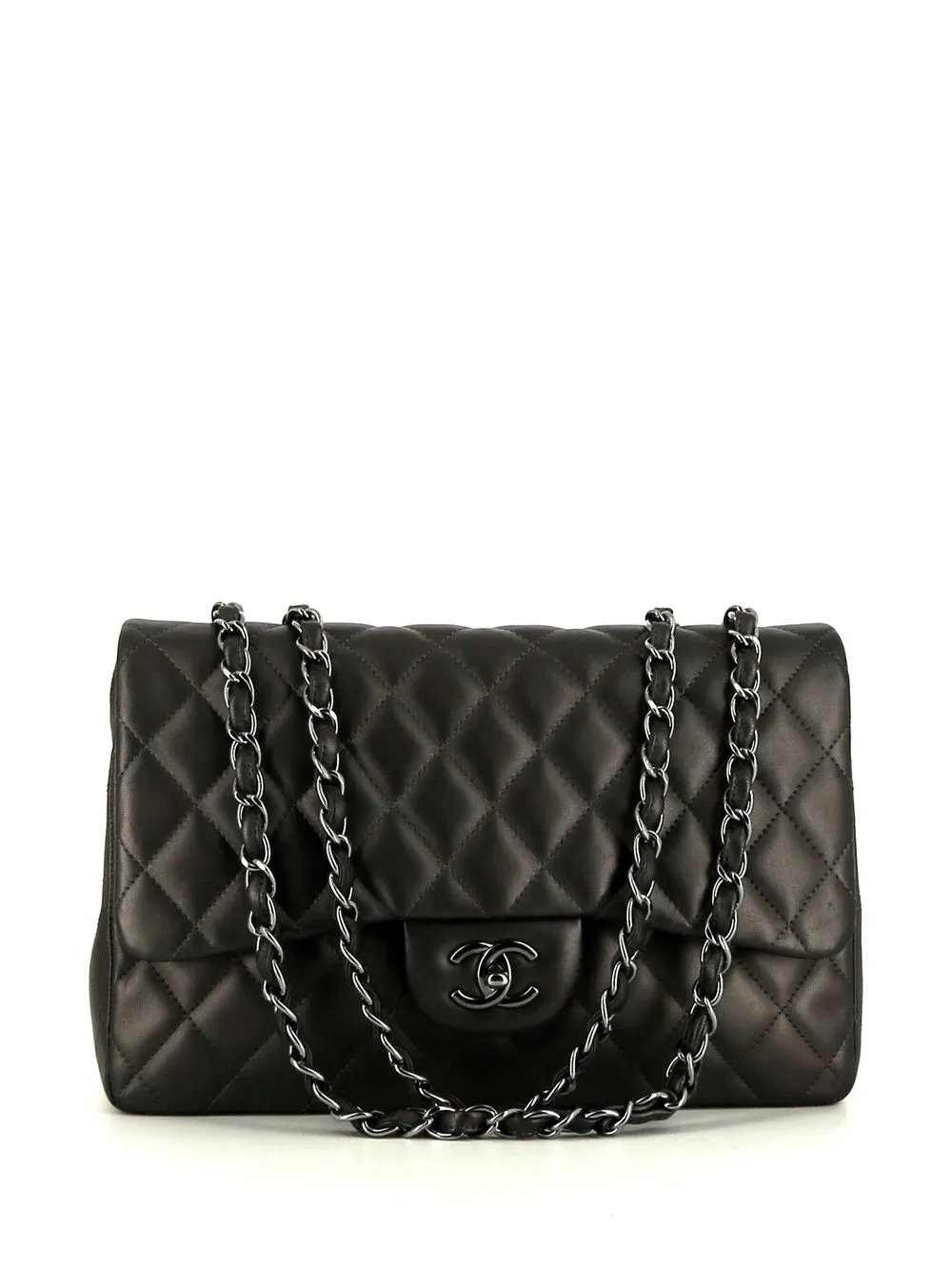 

Chanel Pre-Owned jumbo Timeless shoulder bag - Grey