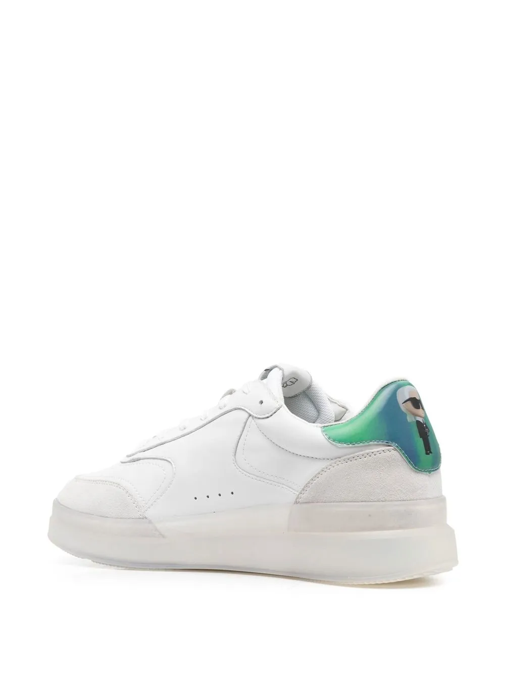 Karl Lagerfeld Ikon lace-up Sneakers | White | FARFETCH