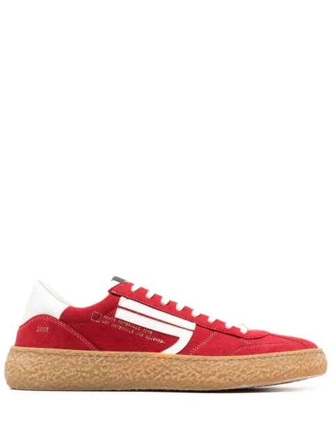 Puraai logo-patch low-top sneakers