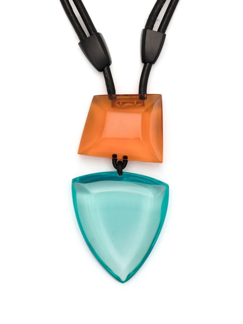 

Monies Bopero gem-pendant necklace - Black