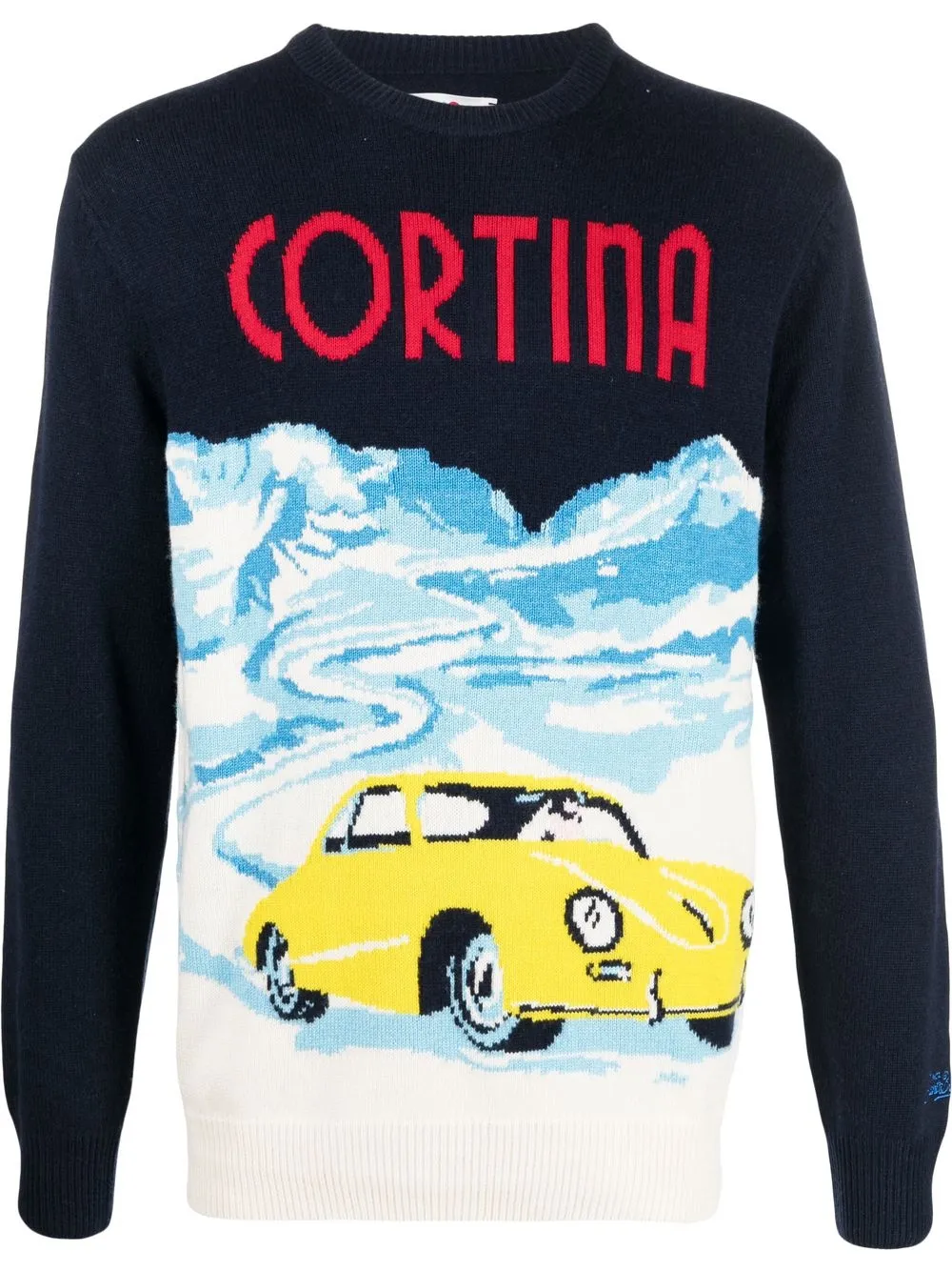 

MC2 Saint Barth Cortina knit jumper - Blue