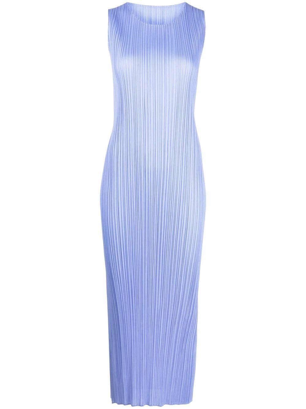 

Pleats Please Issey Miyake fully-pleated midi dress - Purple