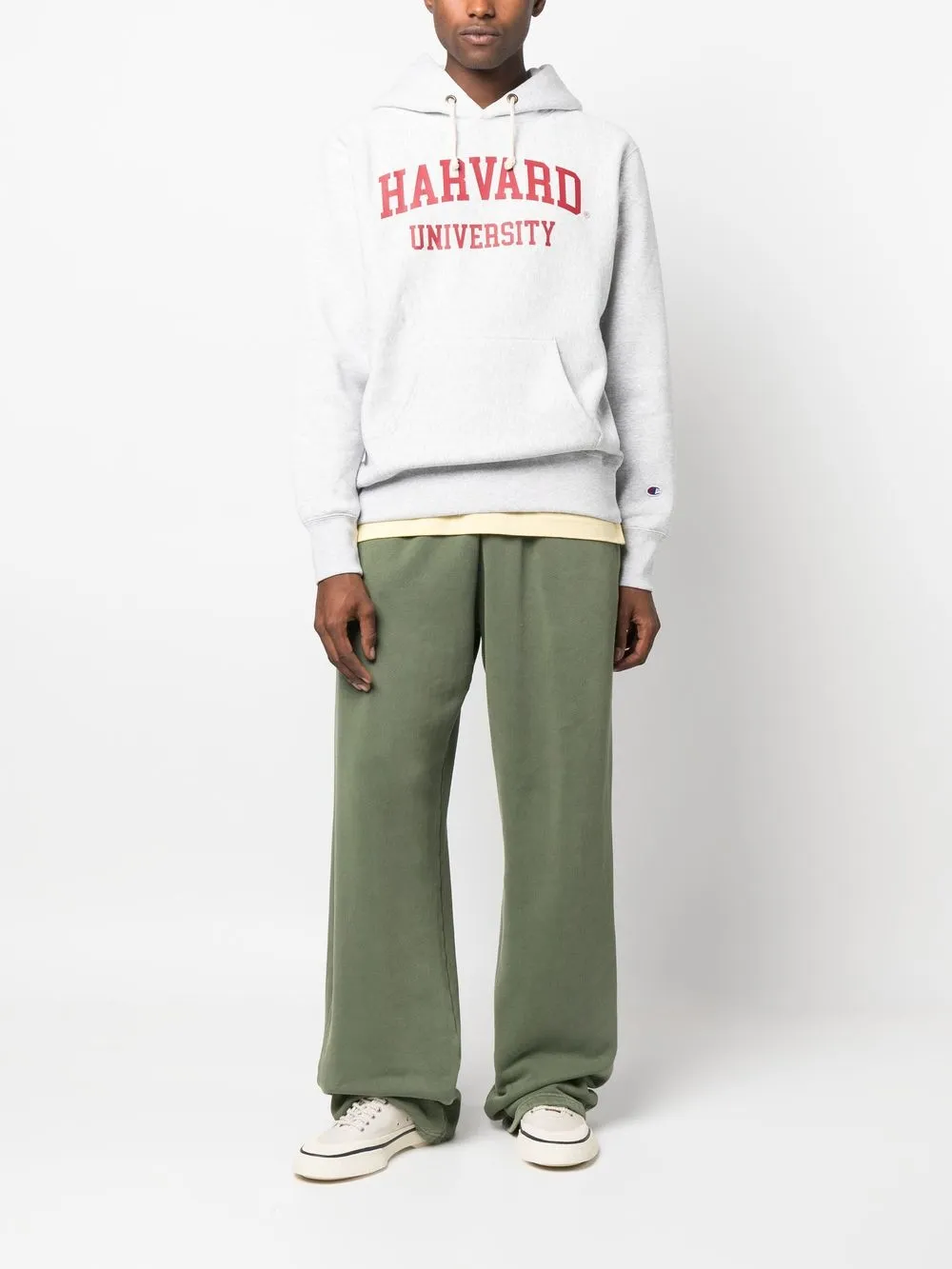 Harvard-print hoodie