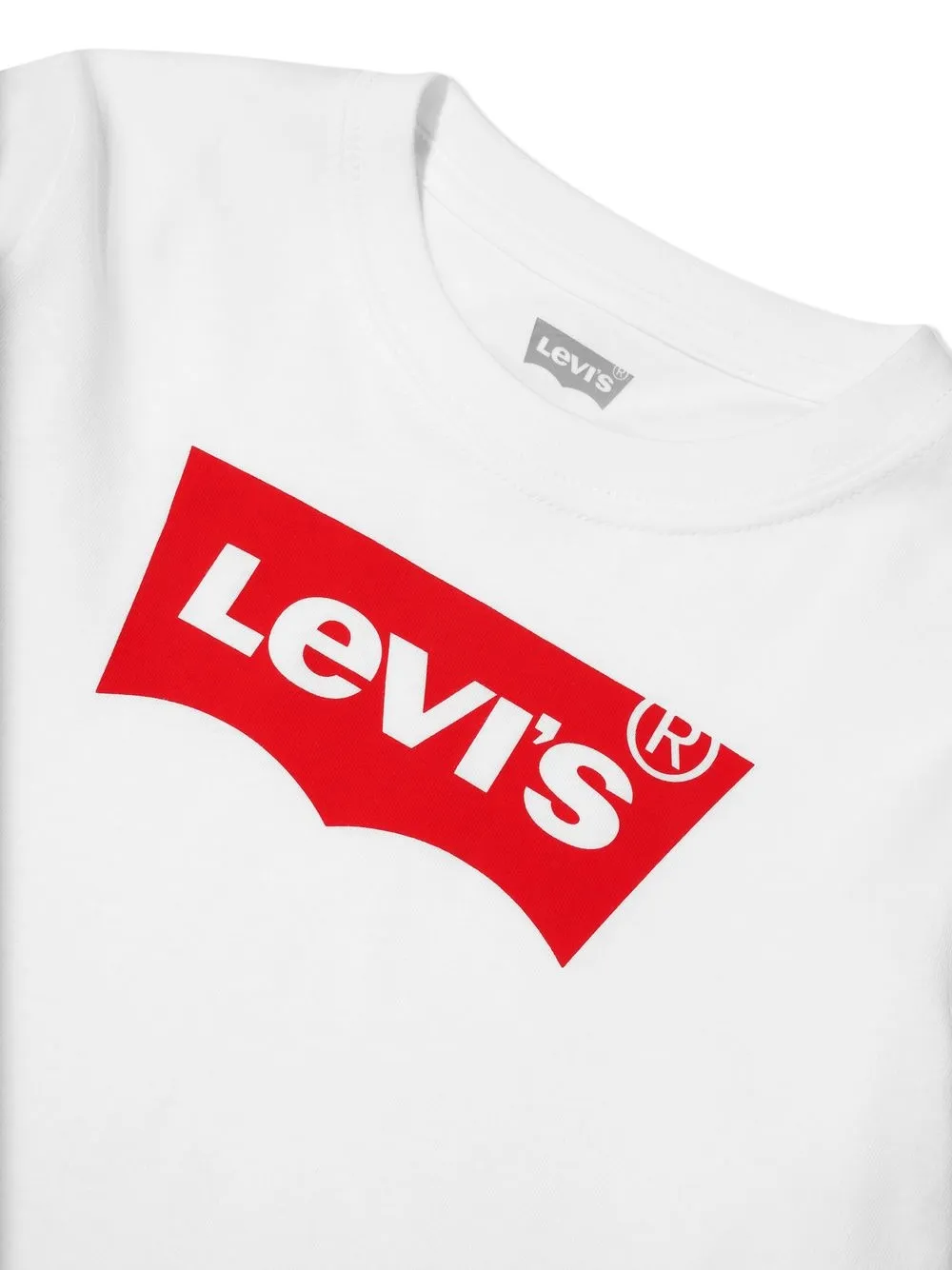 Levi's Logo-print Long-sleeve T-shirt In White