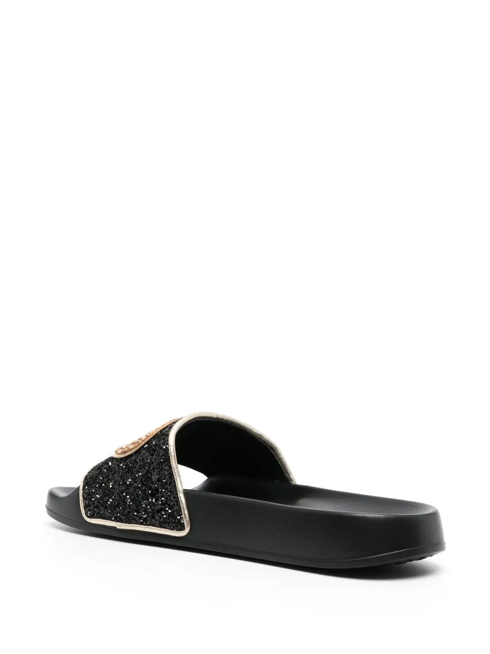 Michael Michael Kors Gilmore Slide Sandal In Schwarz