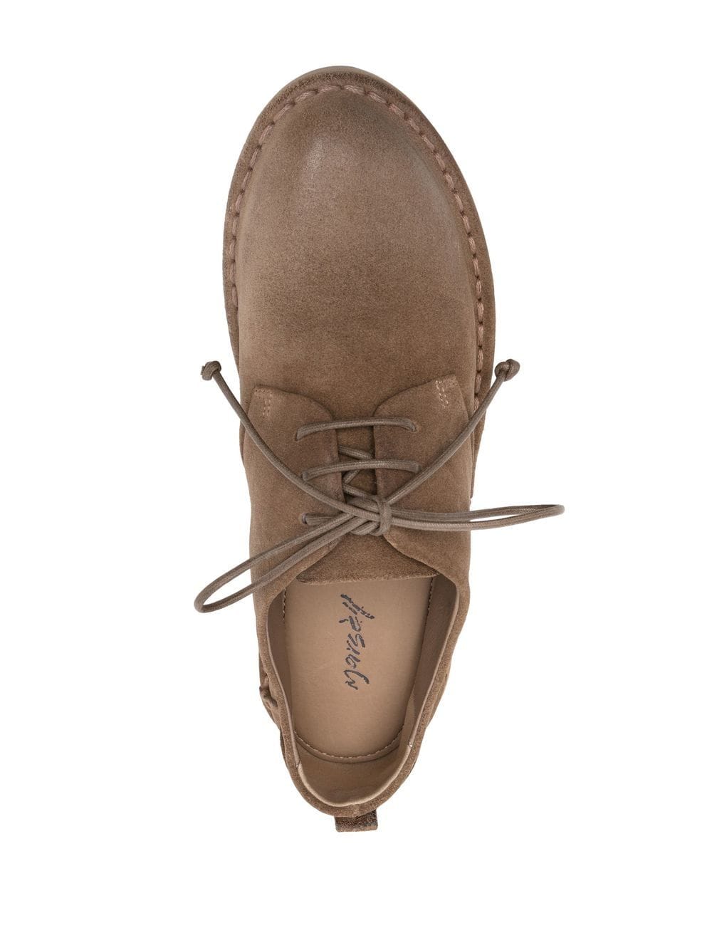 Shop Marsèll Lace-up Oxford Shoes In 褐色