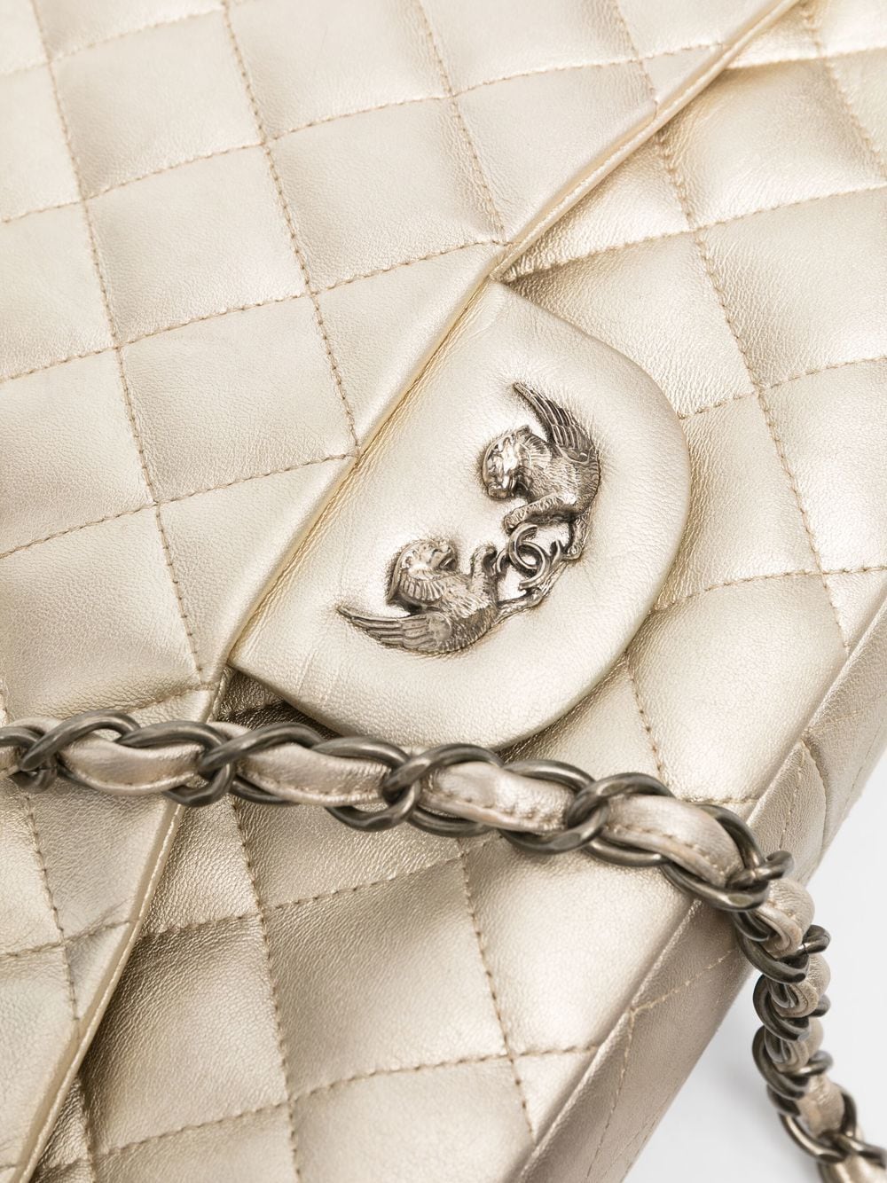 CHANEL Pre-Owned 2010s クラシック フラップ ジャンボ ...