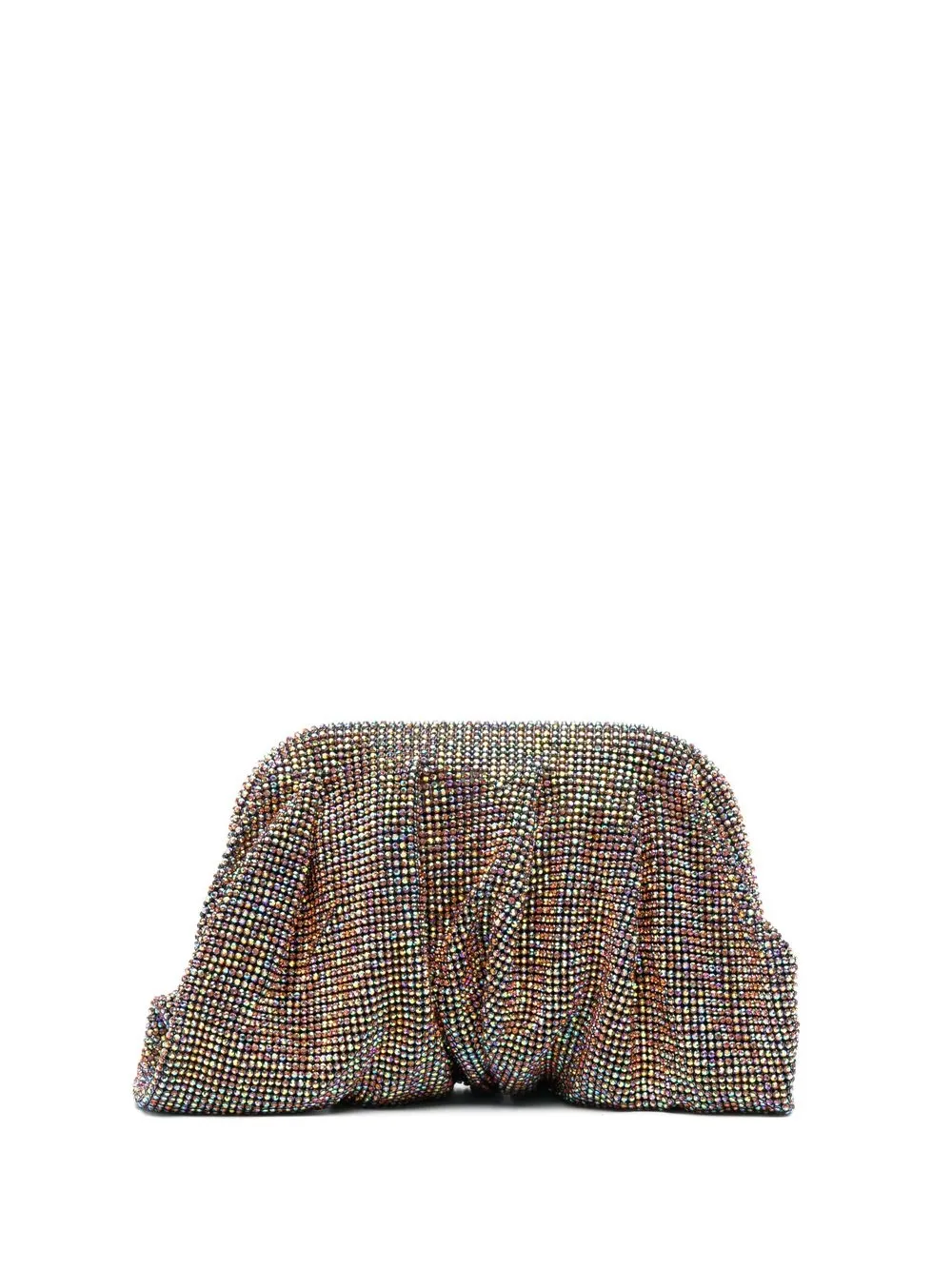 

Benedetta Bruzziches Venus La Petite crystal-embellished clutch bag - Gold