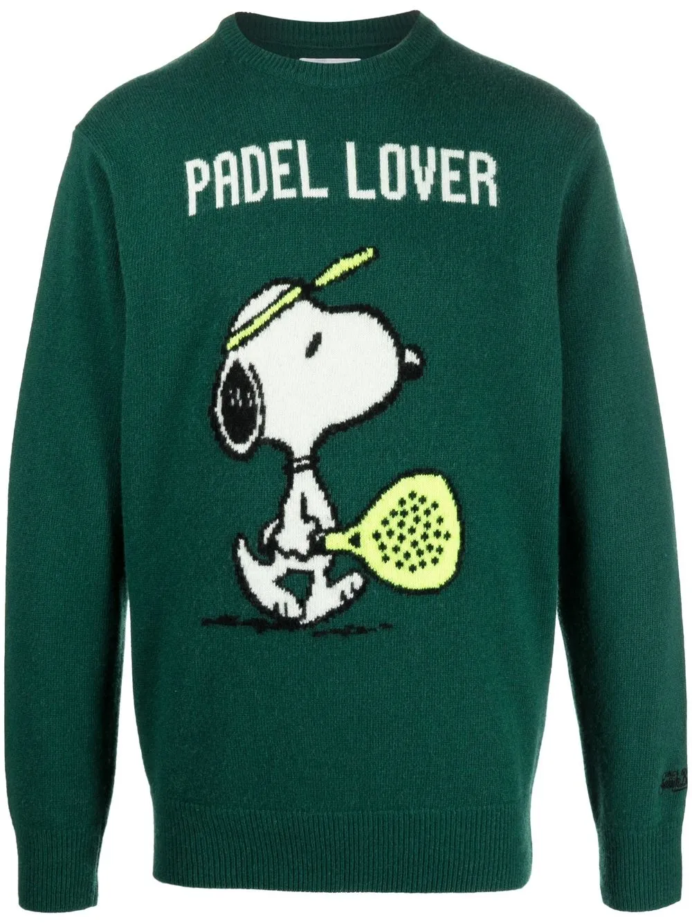 

MC2 Saint Barth Padel Lover knit jumper - Green