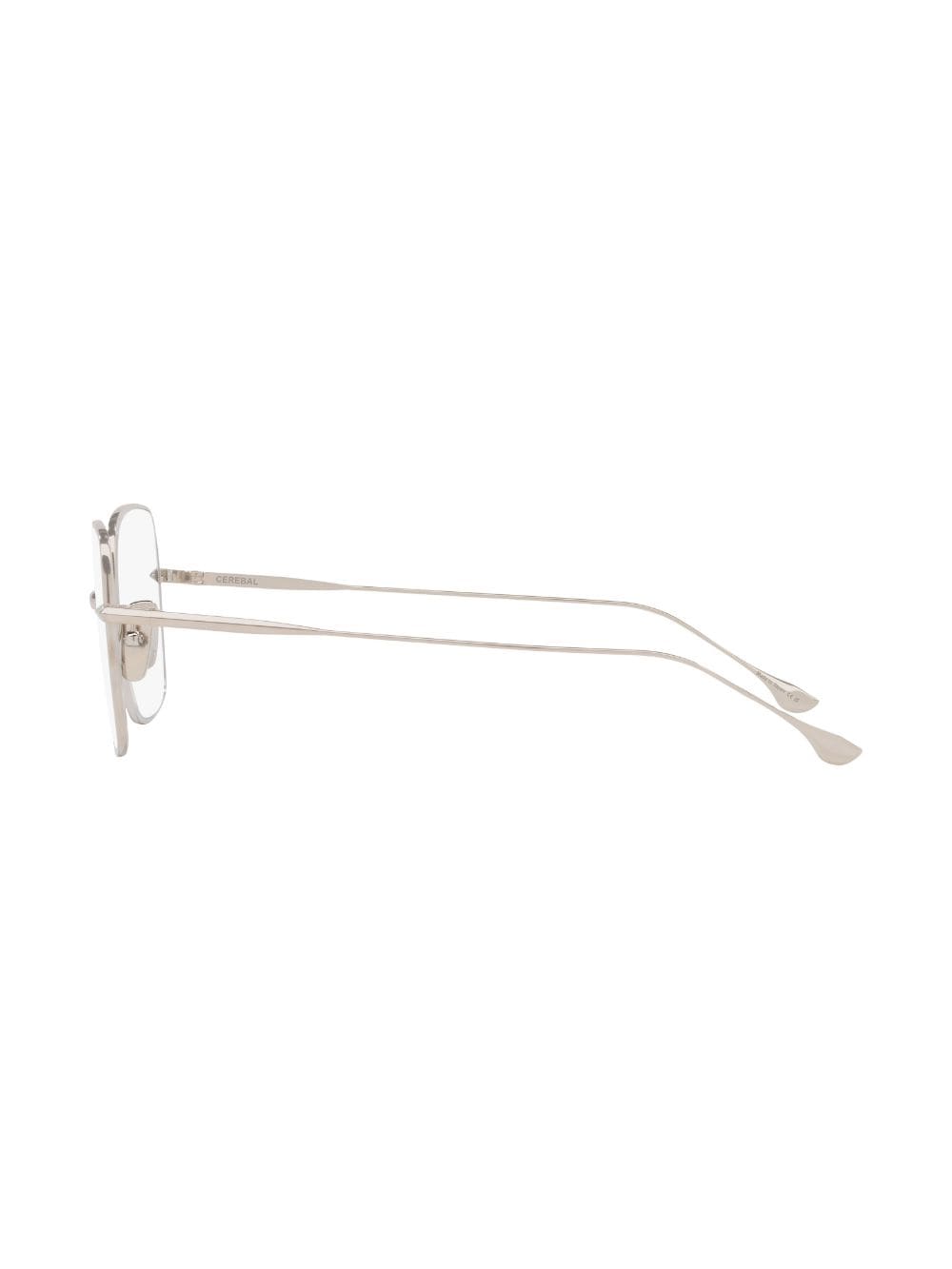 Shop Dita Eyewear Square-frame Glasses In Silber