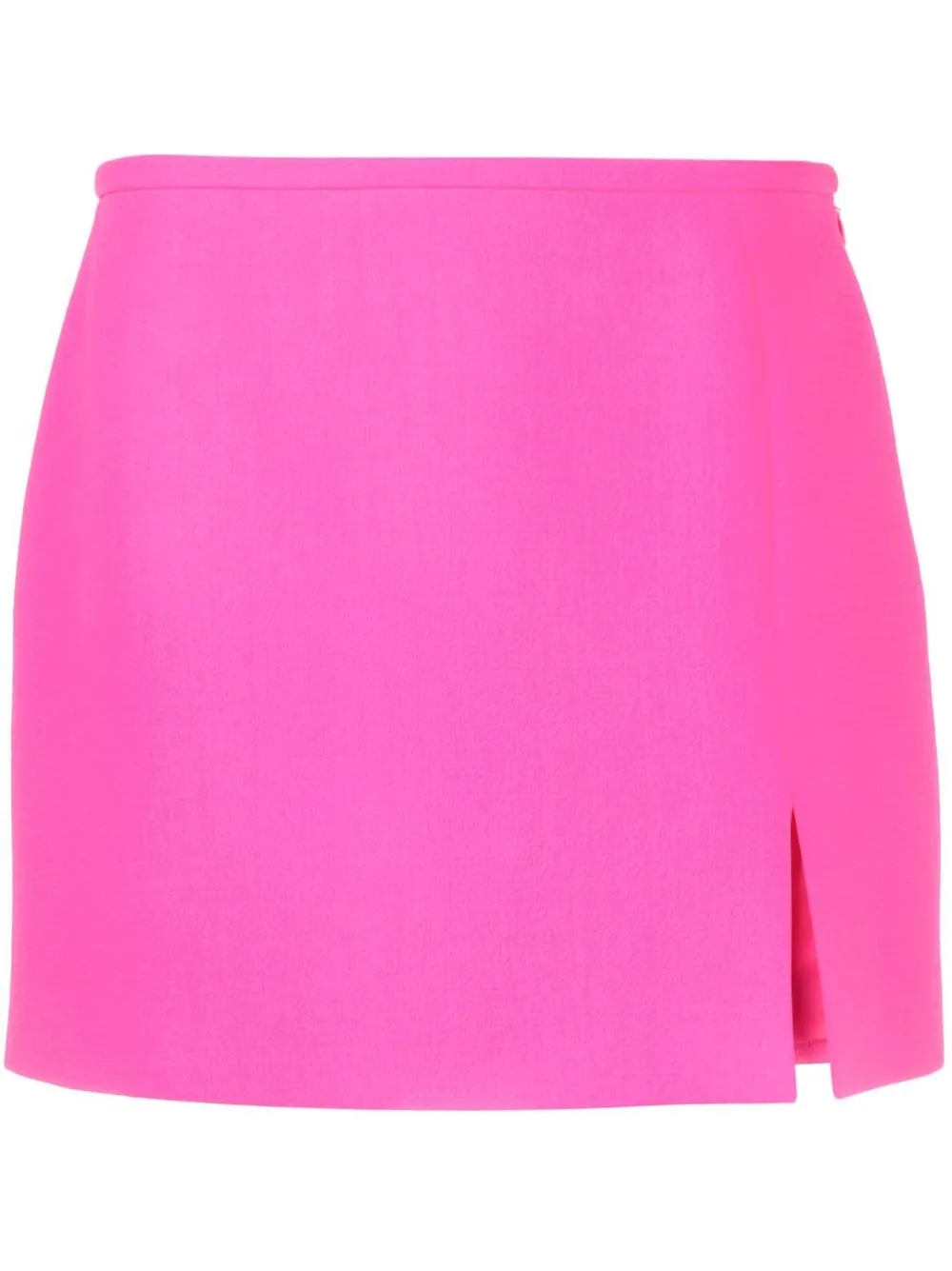 

MACH & MACH slit-detail miniskirt - Pink