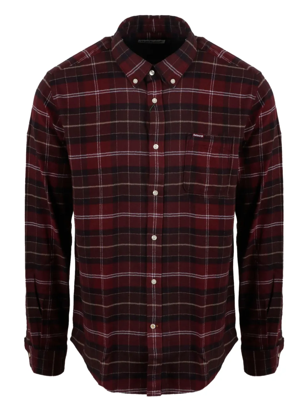 Barbour camisa con cuadros estampados | rojo | Image 1
