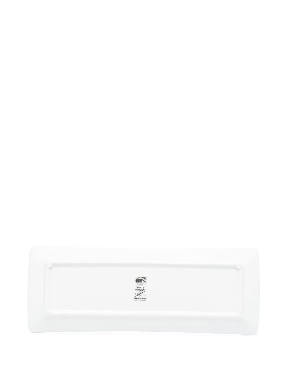 Fornasetti Tema E Variazioni Tray In White