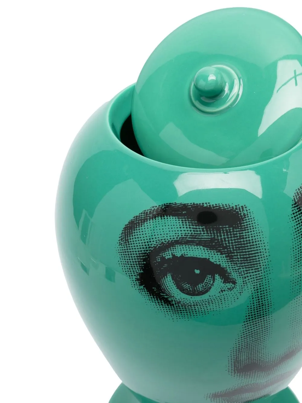  Fornasetti Bitossi Ceramiche Jar - Green 