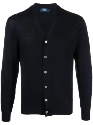 Valentino Garavani ロックスタッズ カーディガン | ブルー | FARFETCH JP