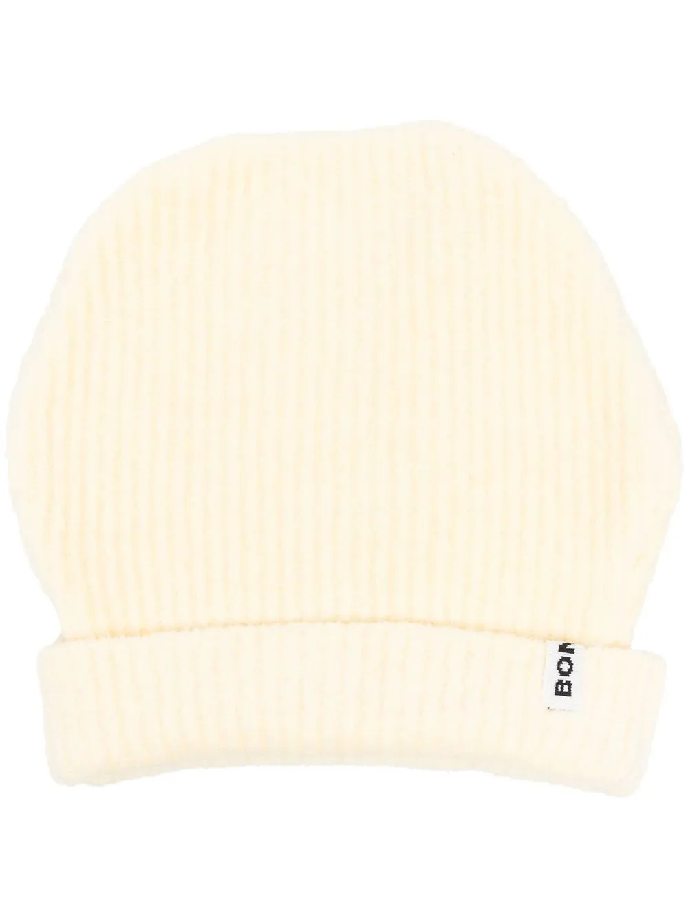 

Bonsai logo-patch ribbed beanie - Yellow