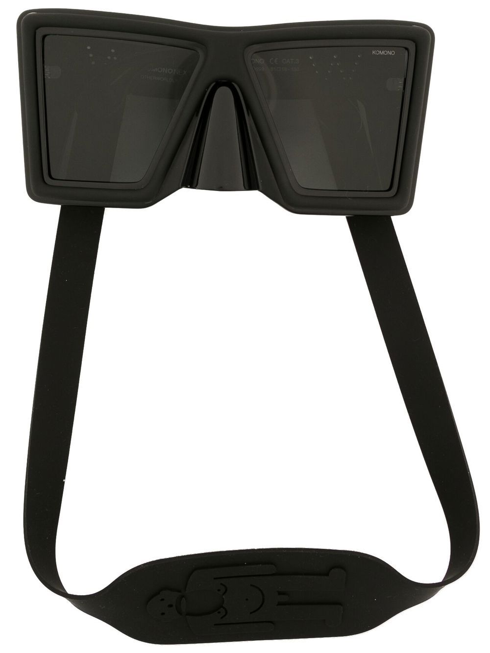 Walter Van Beirendonck x Komono Oversized rectangle-frame Sunglasses -  Farfetch