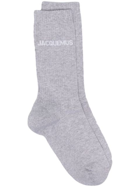 Jacquemus Les Chaussettes Jacquemus logo-intarsia socks