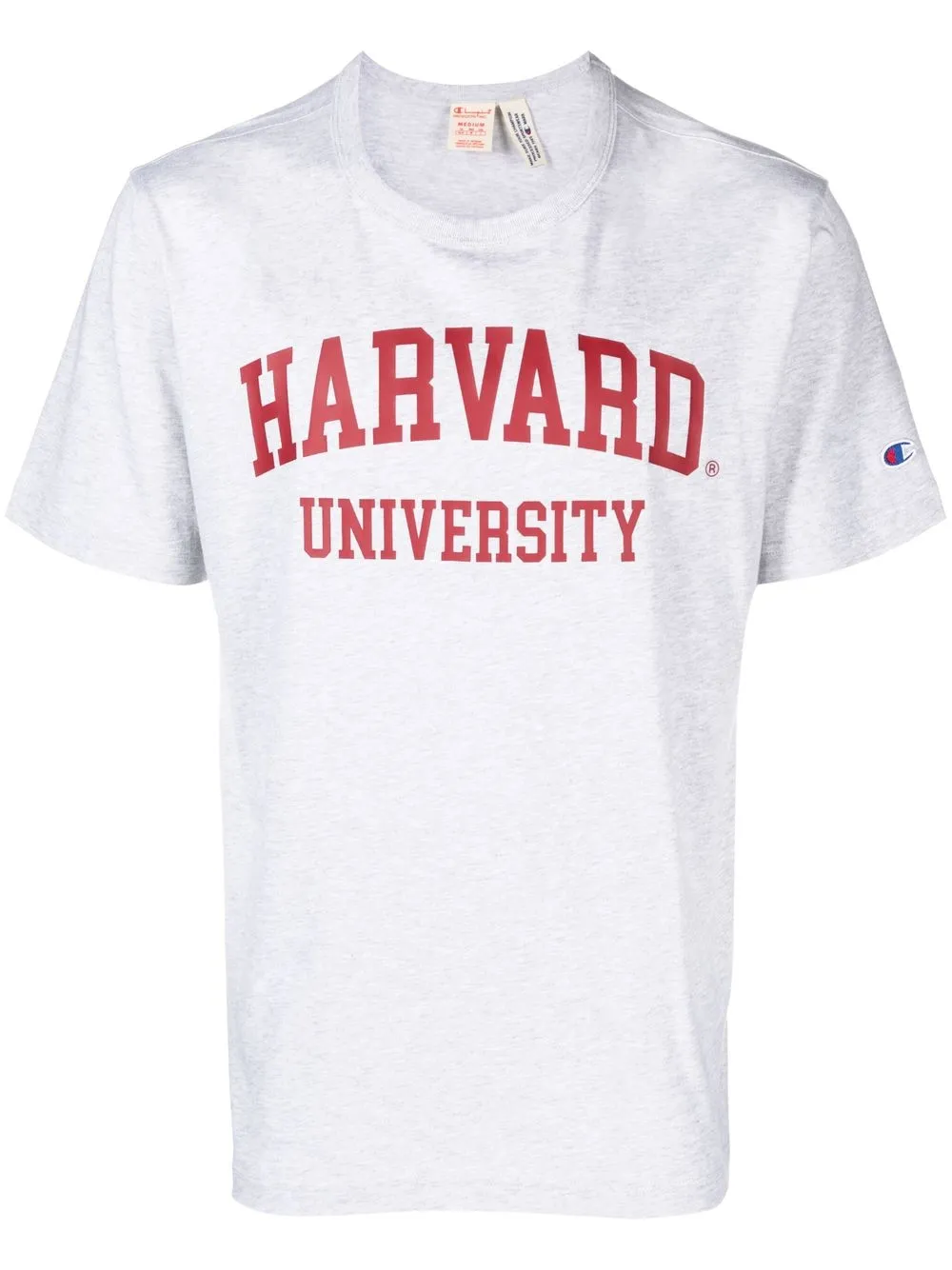 

Champion Harvard-print cotton T-shirt - Grey