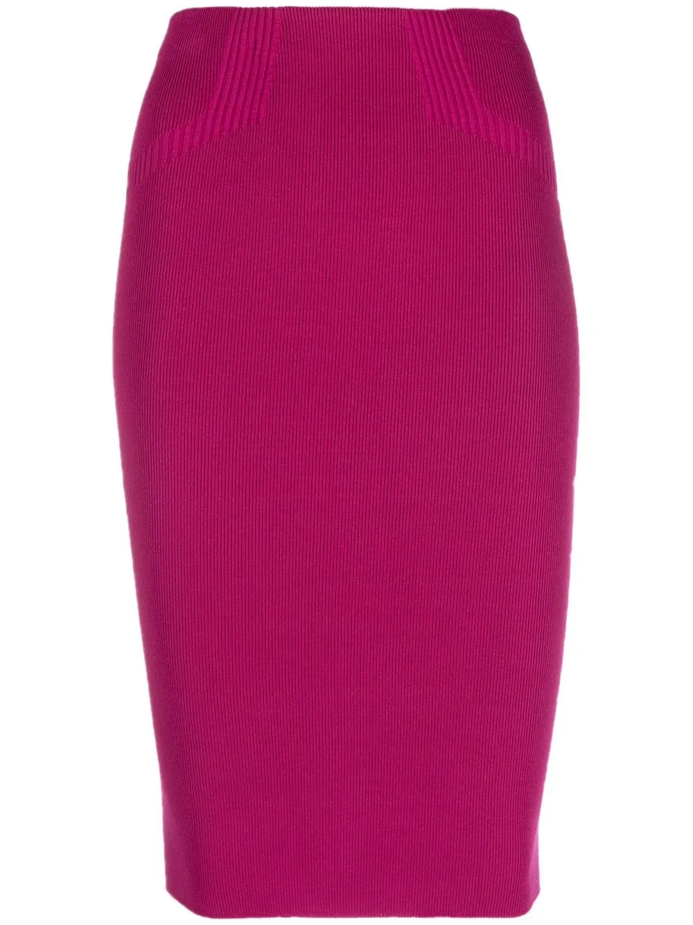 

Laneus knitted bodycon skirt - Pink