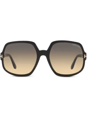 TOM FORD Eyewear バタフライフレーム サングラス | ブラック