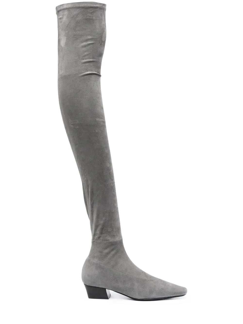 By Far Colette 40mm Thigh-high Boots In 灰色 | ModeSens