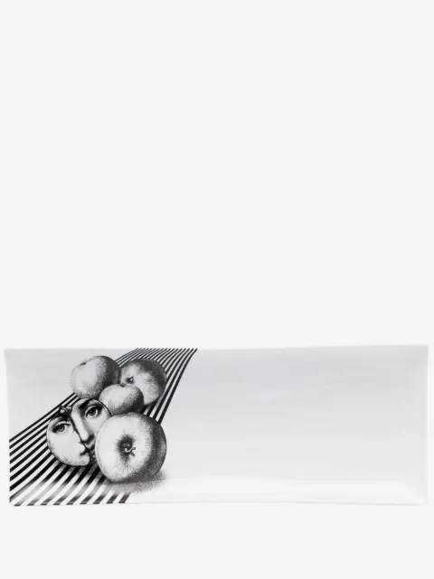 Fornasetti face-print rectangular tray
