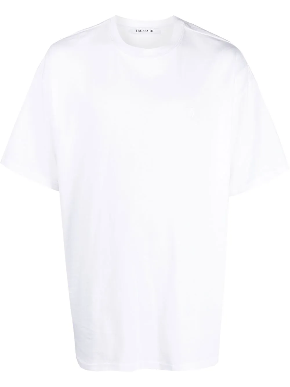 

Trussardi logo-print short-sleeve T-shirt - White