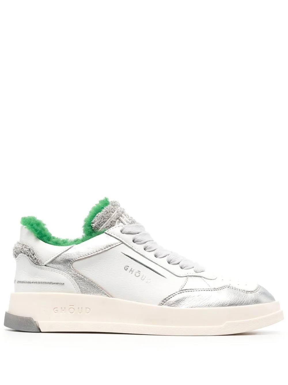 GHŌUD low-top lace-up sneakers - White