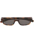 FLATLIST square-frame sunglasses - Brown