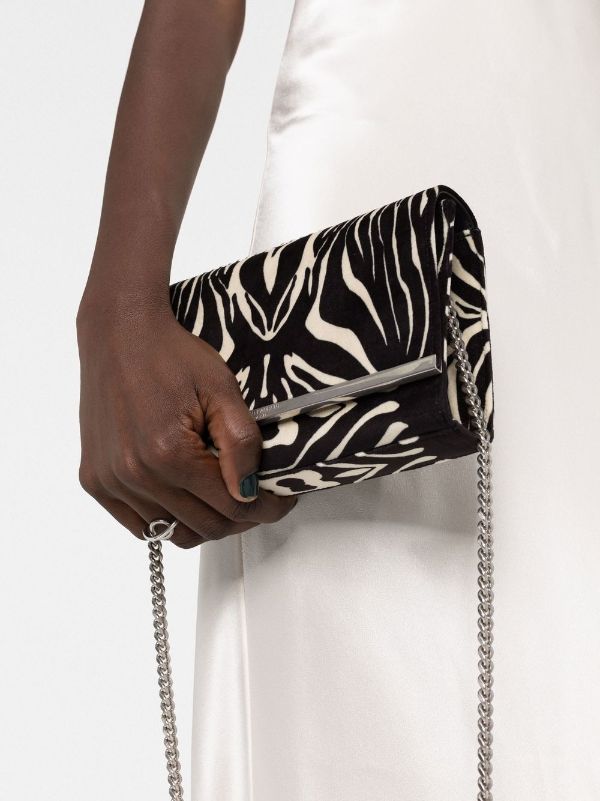 Saint Laurent Leopard Print Clutch - Farfetch