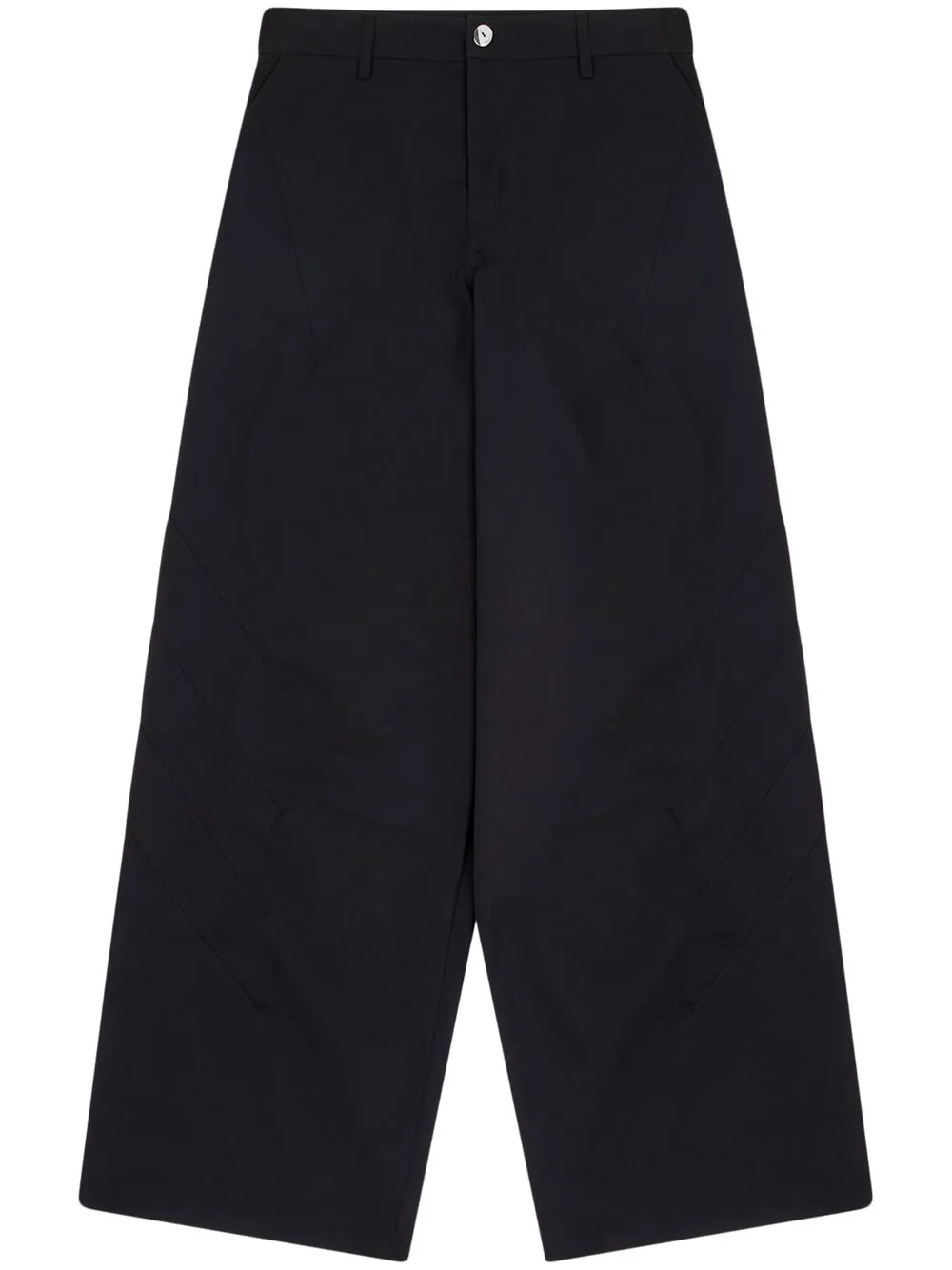 

Kiko Kostadinov cropped wide-leg trousers - Black