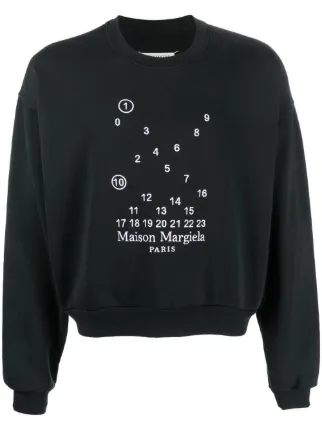 Maison Margiela Sweatshirt Mit Logo-Print - Farfetch