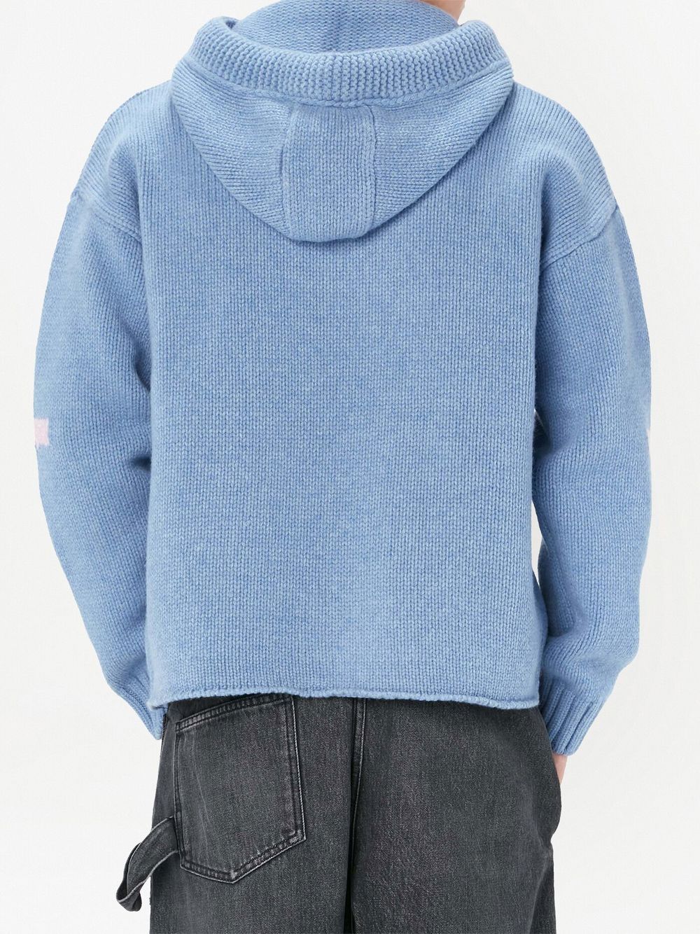 JW Anderson Anchor logo-detail hoodie Women